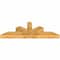 Ekena Millwork Saratoga Rough Sawn Timber Gable Bracket, Western Red Cedar, 72"W x 24"H x 6"D x 6"F, 8/12 Pitch GBW072X24X0606SAR00RWR - alternate 4